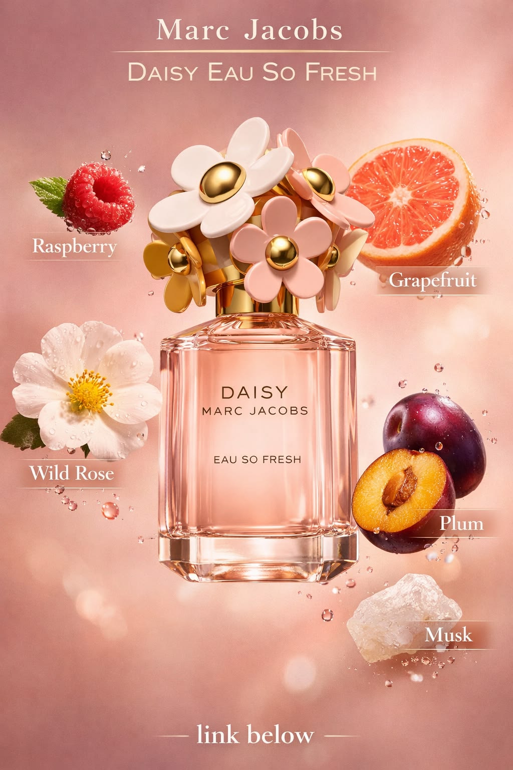 DAISY EAU SO FRESH by Marc Jacobs Perfume for Women EDT 125ml