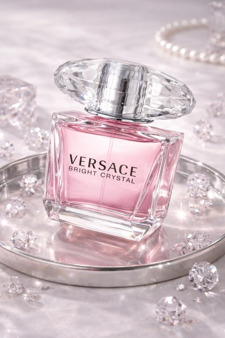 Versace Bright Crystal Eau de Toilette for Women – 3.0 oz (90ml) Spray