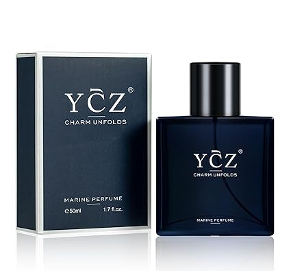 Ycz Charm Unfolds Marine Perfume for Men – Long-Lasting 1.7 oz EDP
