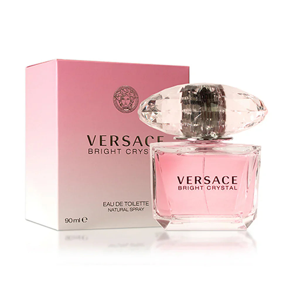 Versace Bright Crystal EDT 90ml & Versace Eros flame EDP 100ml – Pack of 2