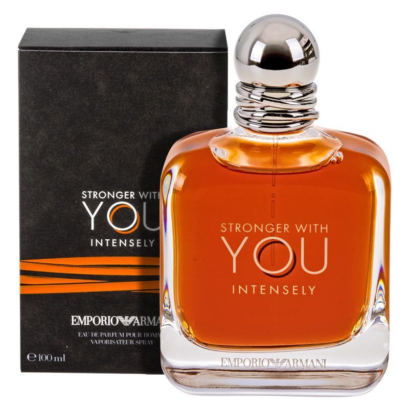 Stronger With You Intensely by Emporio Armani Eau de Parfum Spray 3.4 fl oz