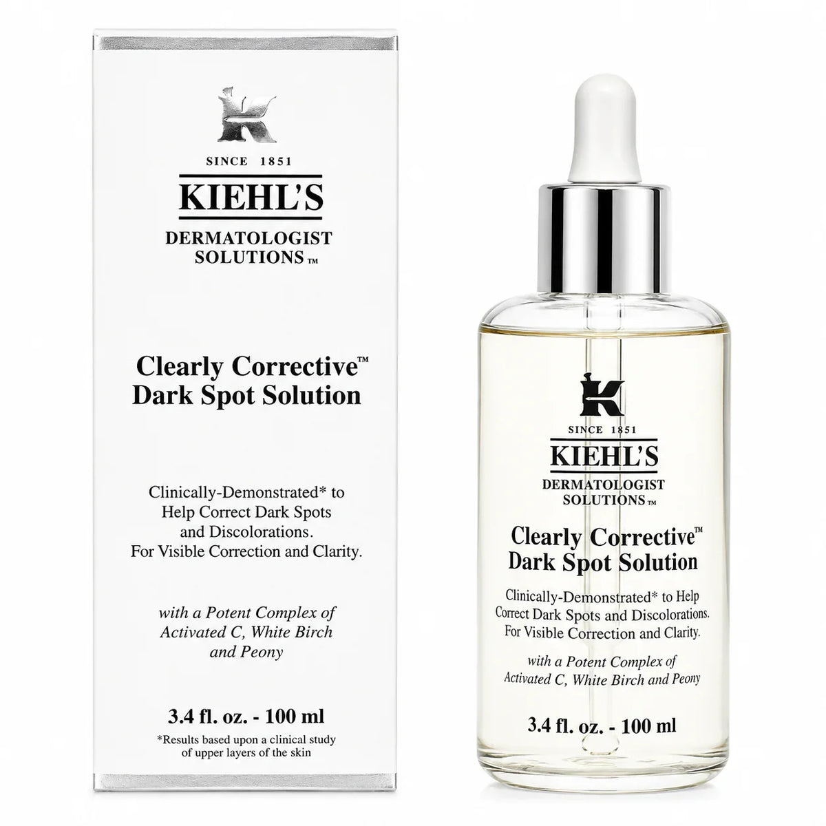 Kiehl's Clearly Corrective Dark Spot Solution - 3.4 oz / 100 ml