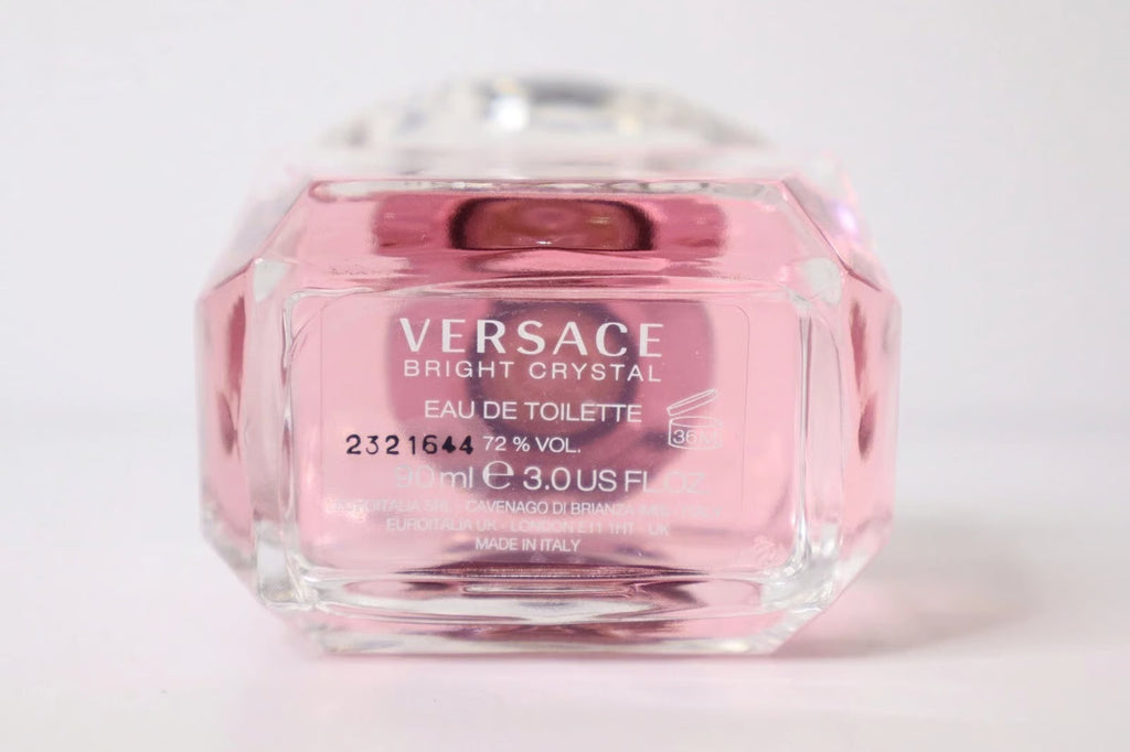 Versace Bright Crystal Eau de Toilette 90ml – Women’s Fragrance