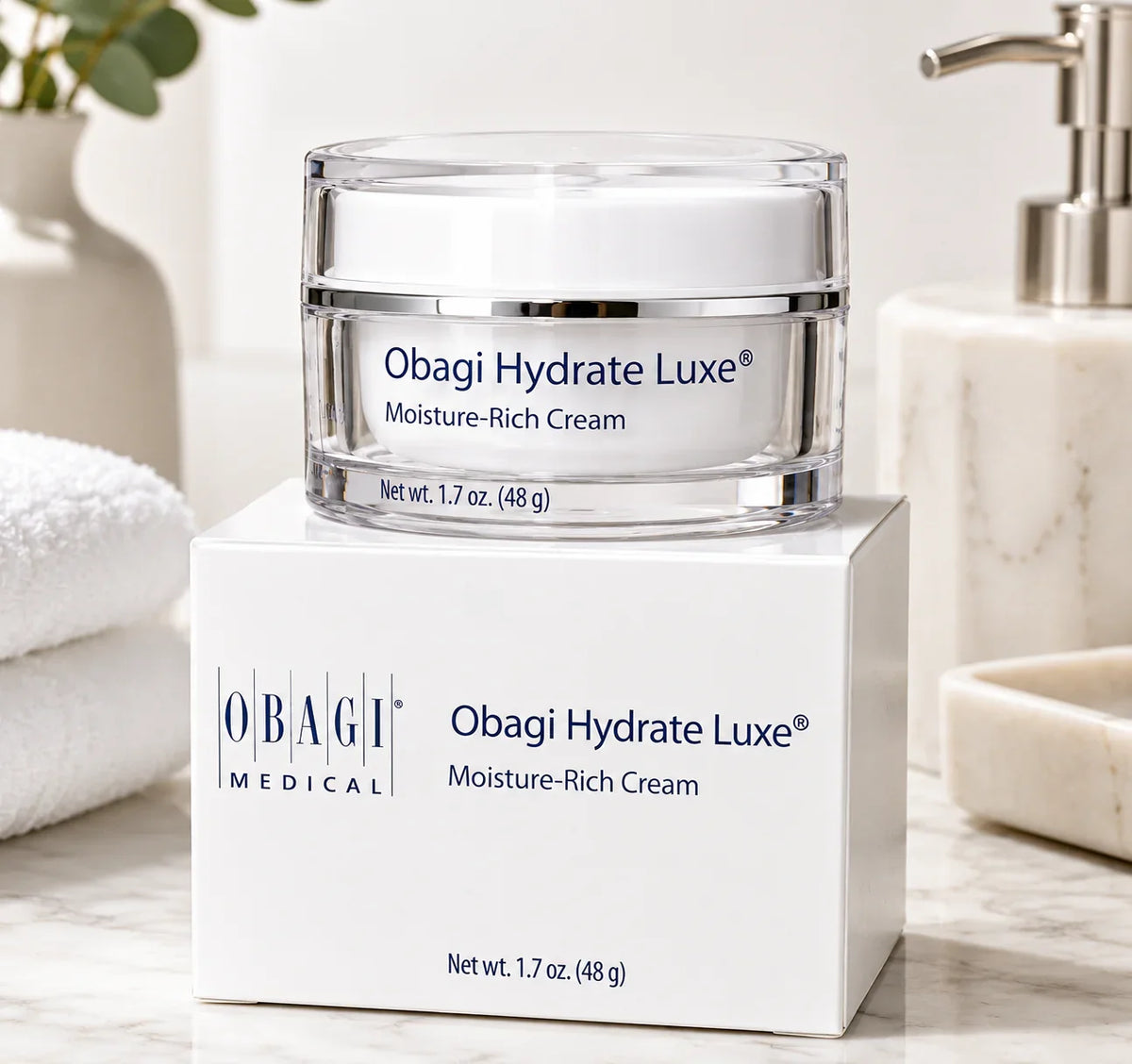 Obagi Hydrate Luxe Moisture-Rich Face Cream 1.7 oz