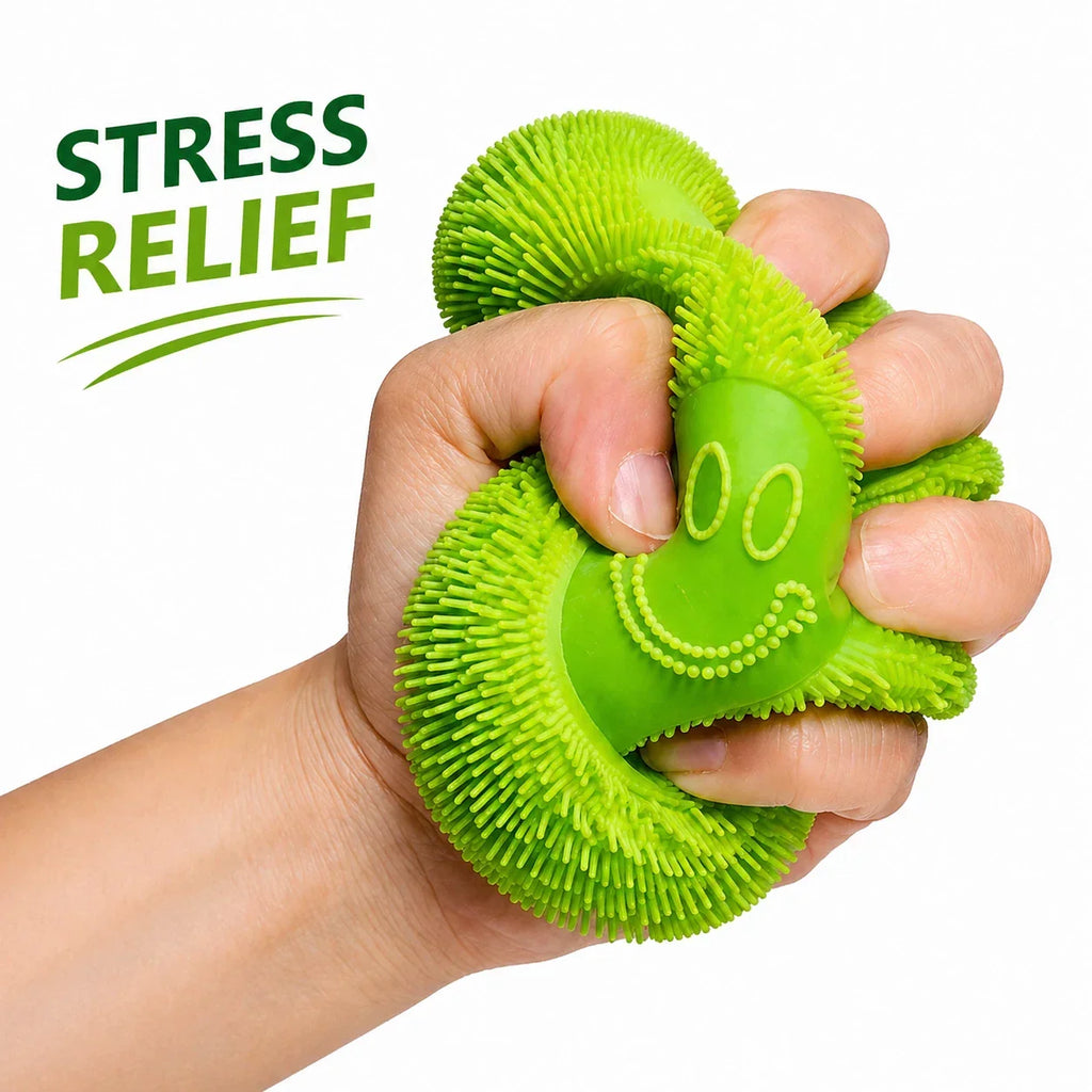 Stress Relief Spiky Ball Massage Toy Anti Anxiety ADHD Sensory Fidget Kids Adult