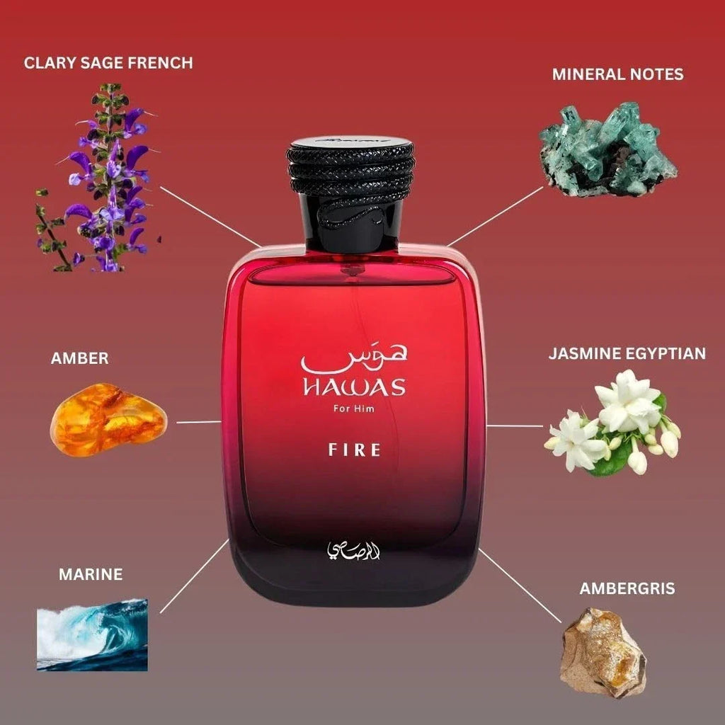 Rasasi Hawas Fire EDP 100ml for Men