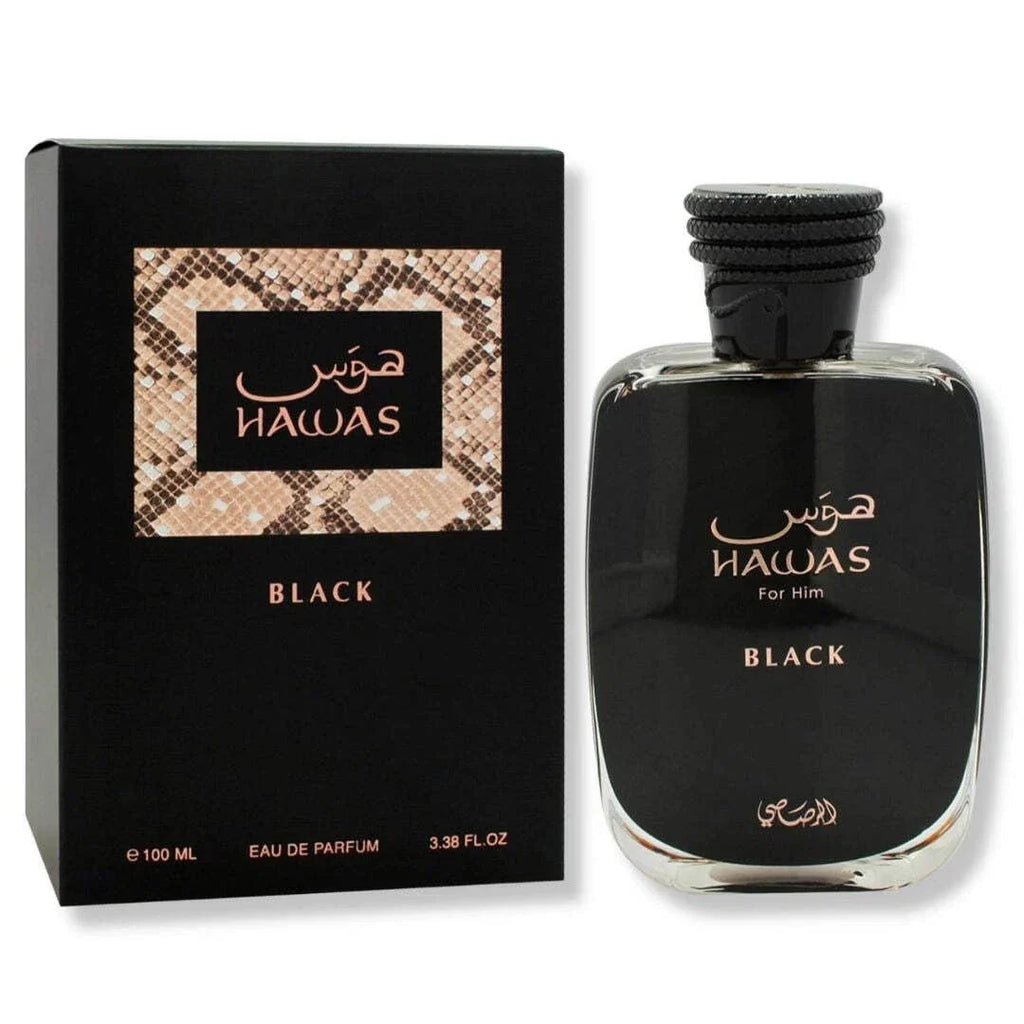 Rasasi Hawas Black Eau de Parfum Spray 100ML