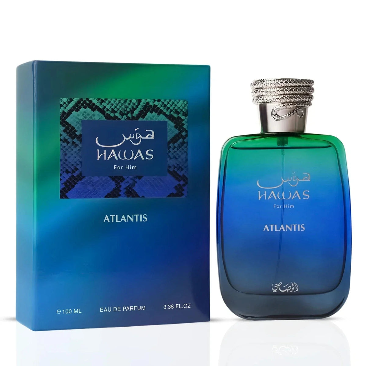Hawas Atlantis by Rasasi 100ml EDP spray for Men