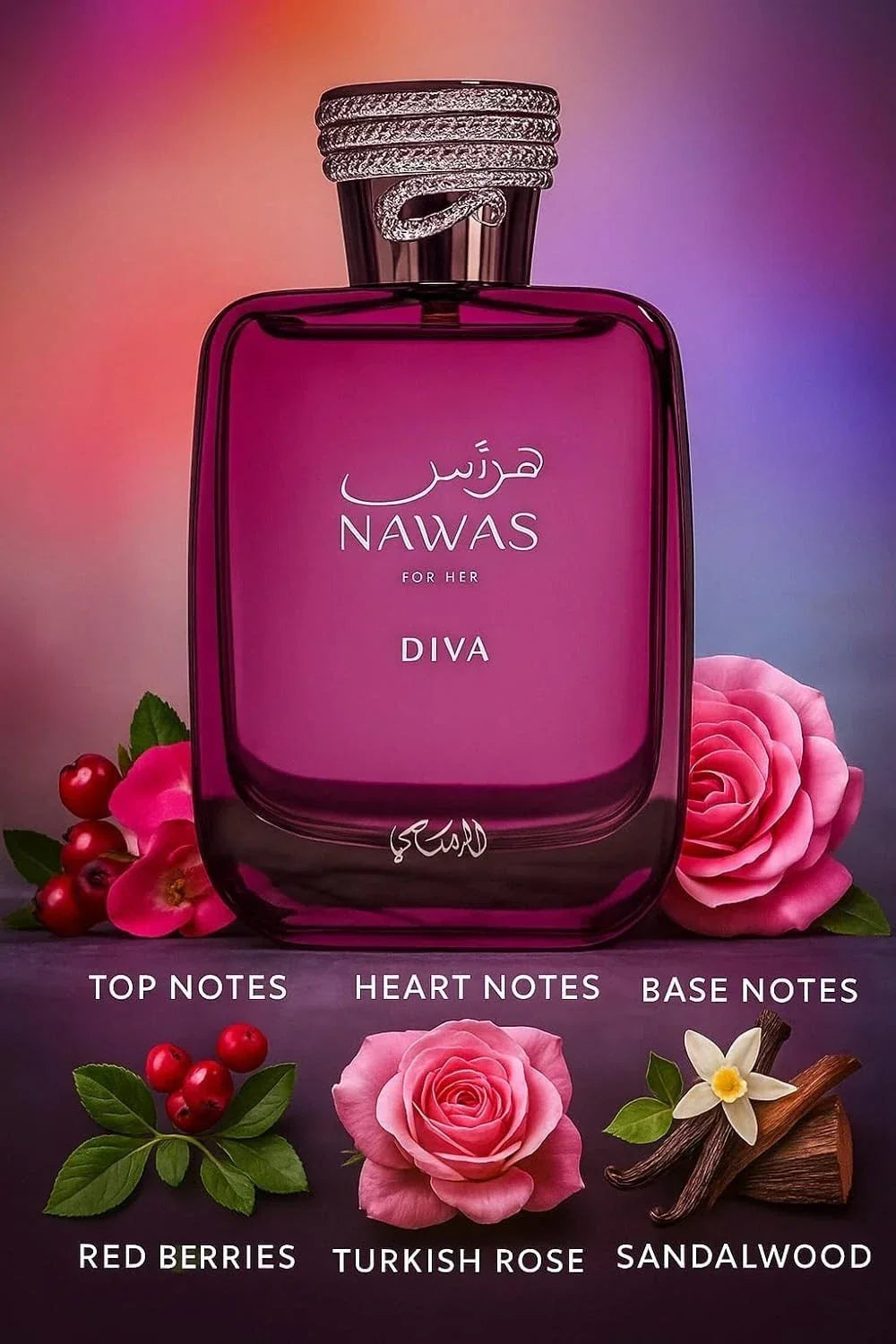 Hawas Diva by Rasasi for Her 100ml EDP