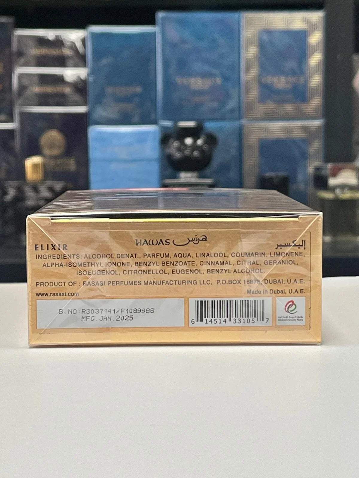 Rasasi Hawas Elixir For Men 100ml EDP Spray