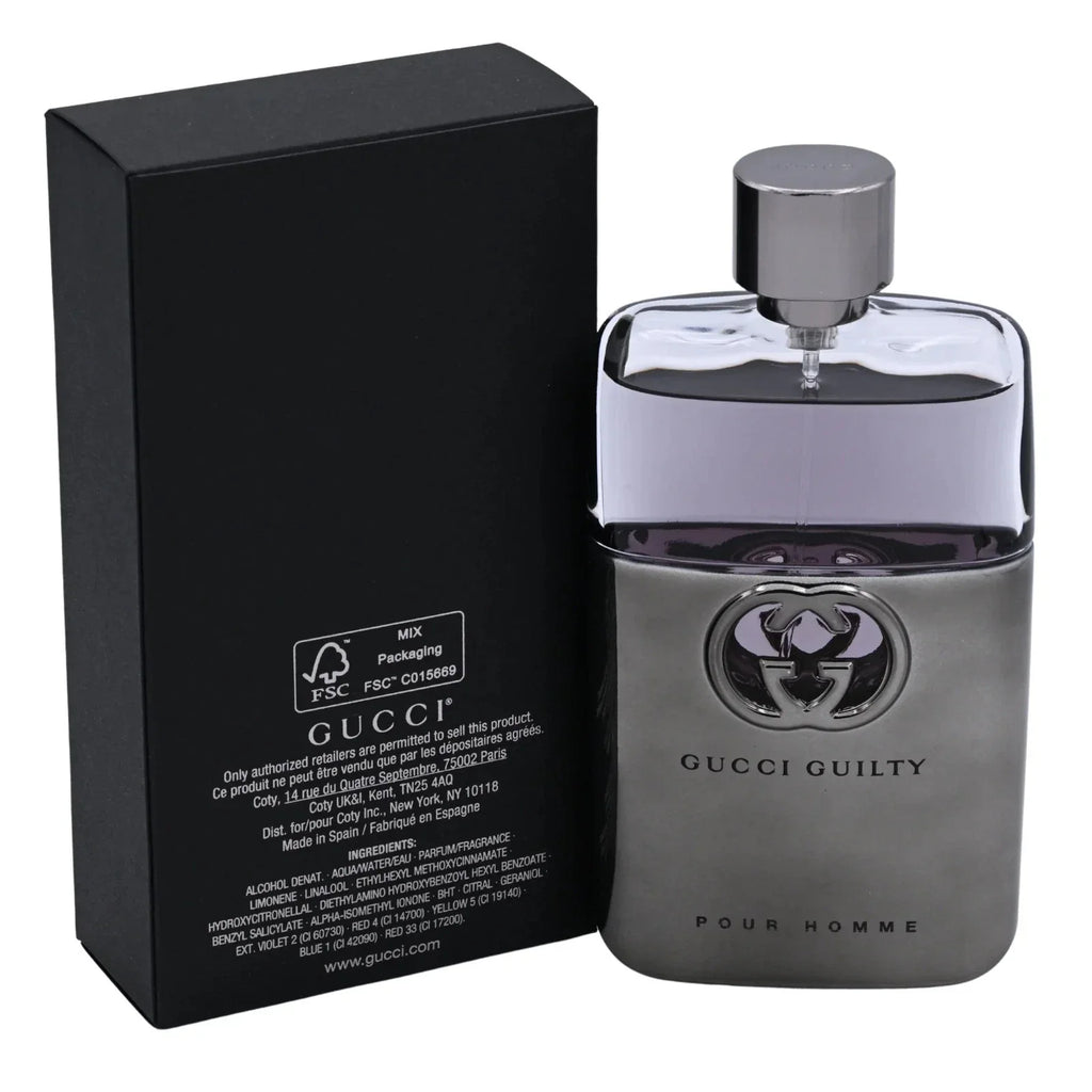GUILTY Pour Homme by Gucci 90ml EDT Cologne for Men