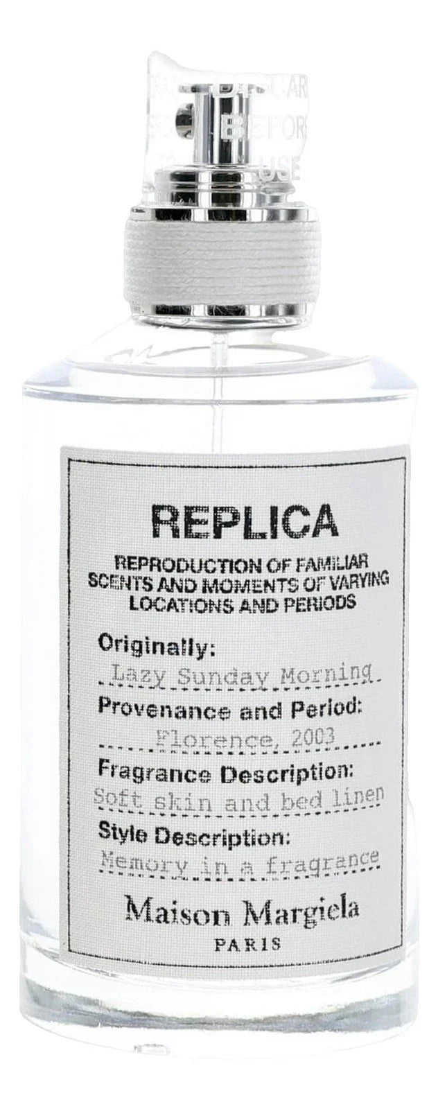 Replica Lazy Sunday Morning by Maison Margiela, 3.4oz EDT Spray for Unisex