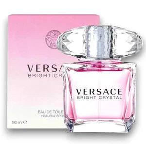 Versace Bright Crystal Eau de Toilette for Women – 3.0 oz (90ml) Spray