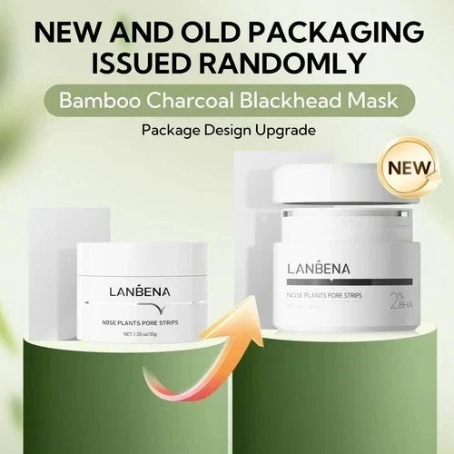 LANBENA 2.0 Nose Pore Strips – Blackhead Remover Mask with Salicylic Acid – Deep