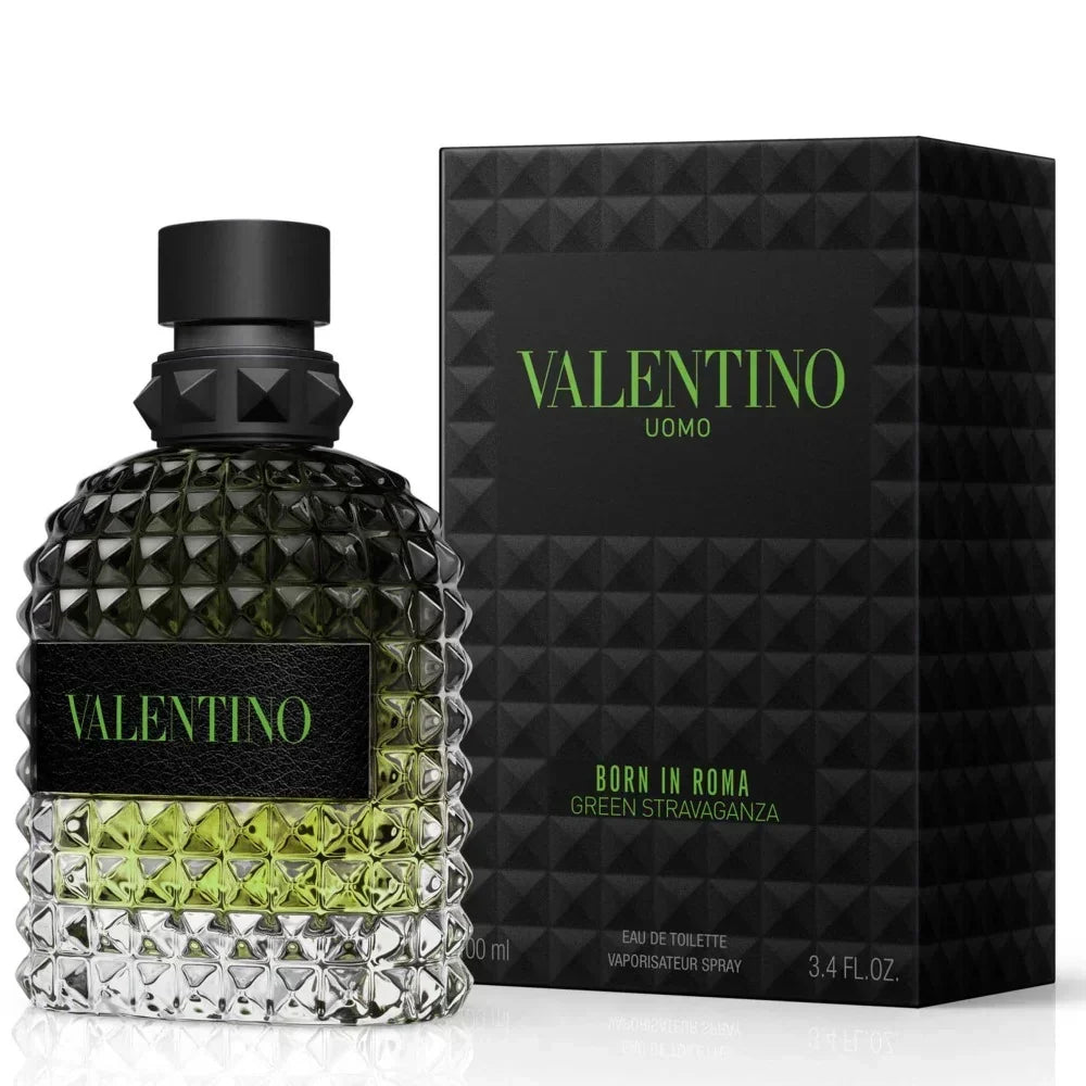 Valentino Uomo Born In Roma Green Stravaganza 3.4 oz EDT